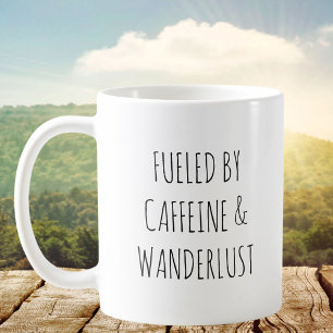 Taza De Café Cita Divertida Humor Vagabundo Café Rústico Lindo
