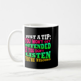 Taza De Café Cita Divertida Ofensiva Humorística Sarcástica