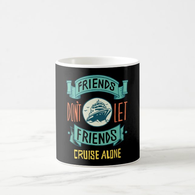 Taza De Café Cita divertida para cruceros (Centro)