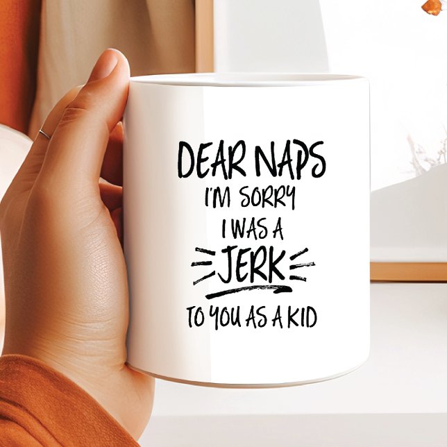 Taza De Café Cita divertida para Naps (Subido por el creador)