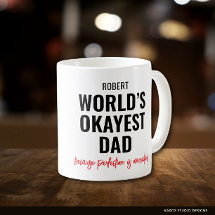 Taza De Café Cita divertida personalizada para papá