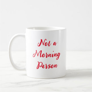 Taza De Café Cita divertida que dice regalo neutral de género