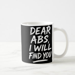 Taza De Café Cita Divertida Queridos Abs Amantes Del Fitness Y 