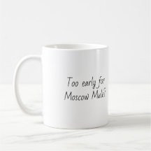 Cita divertida regalo de moda café Mug Moscow Mule
