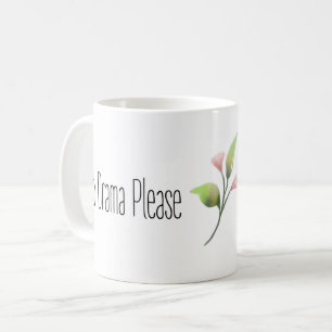 Taza De Café Cita Divertida Sin Dramas Por Favor Decoración Par