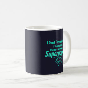Taza De Café Cita Divertida sobre TDAH Procrastinación - Neurod