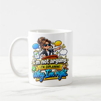 Taza De Café Cita divertida y sarcástica que explica por qué te