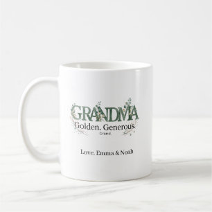 Taza De Café Cita dorada generosa y grandiosa personalizada par