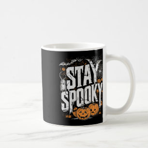 Taza De Café Cita espeluznante para beber café de Halloween Rop