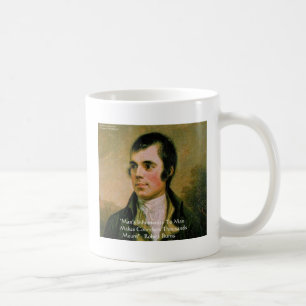 Taza De Café Cita Famosa de Robert Burns