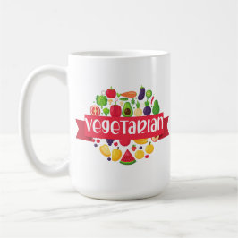 Taza De Café Cita graciosa de la venganza vegetariana del café 