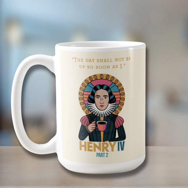 Taza De Café Cita Humor gracioso para el café Primario Riser (Subido por el creador)