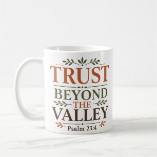 Taza De Café Cita inspirada en la Biblia del Valle más allá de