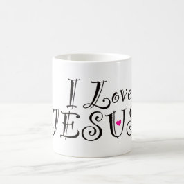 Taza De Café Cita Inspiradora Amo a Jesús