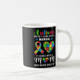 Taza De Café Cita inspiradora Autismo Mamá Autismo Sensibilizac