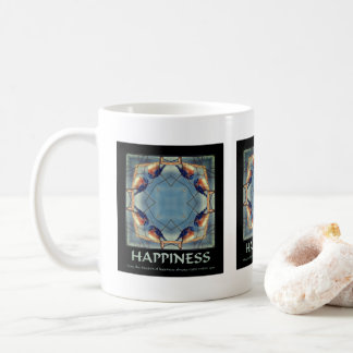 Taza De Café Cita Inspiradora De Bluebird Of Happiness