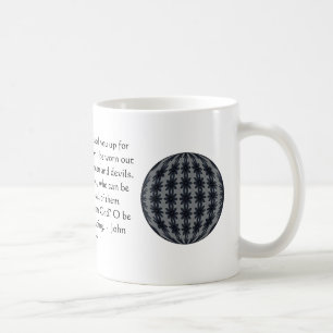 Taza De Café Cita inspiradora de John Wesley con diseño asombro