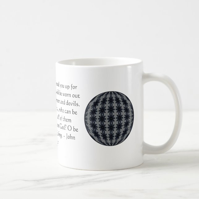 Taza De Café Cita inspiradora de John Wesley con diseño asombro (Derecha)