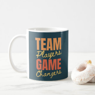Taza De Café Cita Inspiradora de Trabajo en Equipo Regalo de Of