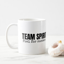 Taza De Café Cita Inspiradora del Espíritu de Equipo Personal d