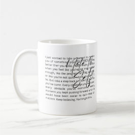 Taza De Café Cita inspiradora Mug cerámica, Coff motivacional