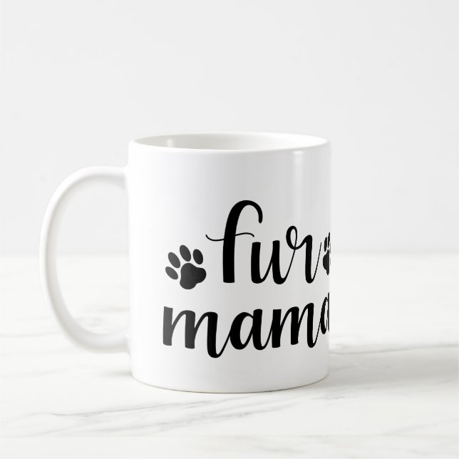 Taza De Café Cita mascota: Cuatro mamás (Izquierda)