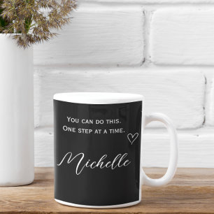 Taza De Café Cita Minimalista   Puedes Hacer Esto Personalizado