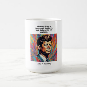 Taza De Café Cita motivacional de inspiración JFK John F. Kenne