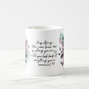 Taza De Café Cita motivacional inspiradora Café de árbol