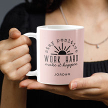 Cita motivacional positiva rosa con cualquier nomb