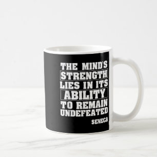 Taza De Café Cita Motivacional Seneca Estofilia Estética