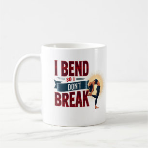 Taza De Café Cita motivadora de la aptitud para el yoga