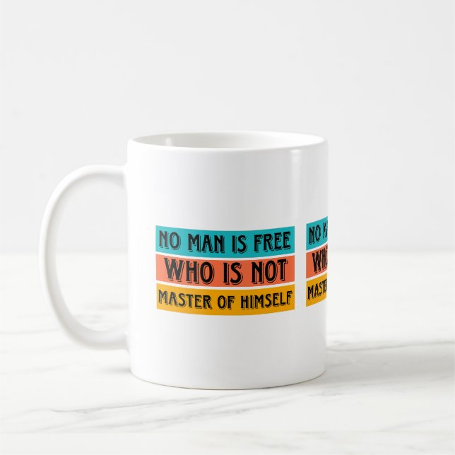 Taza De Café Cita motivadora Mug (Izquierda)