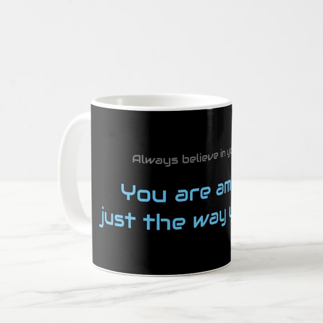 Taza De Café Cita motivadora para tu salud mental cotidiana (Anverso izquierdo)