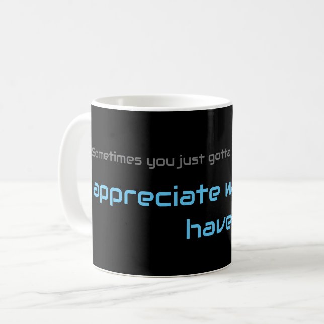 Taza De Café Cita motivadora para tu salud mental cotidiana (Anverso izquierdo)
