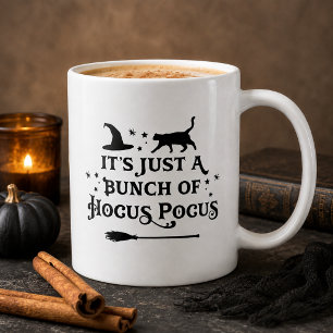 Taza De Café Cita negra de Halloween Hocus Pocus