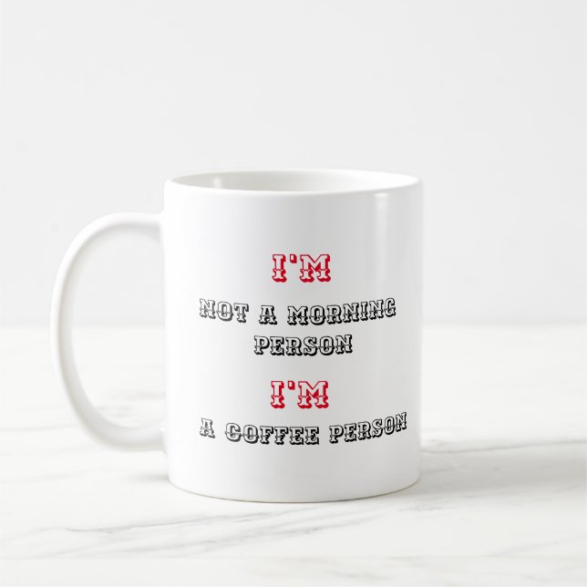 Taza De Café Cita para beber café - (Izquierda)