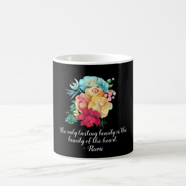 Taza De Café Cita para Bouquet de belleza duradera (Centro)