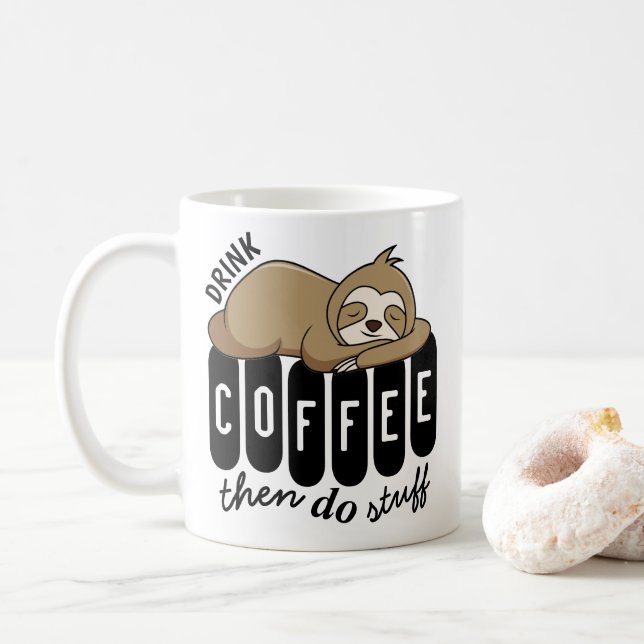 Taza De Café Cita para café con espuma suave (Con donut)