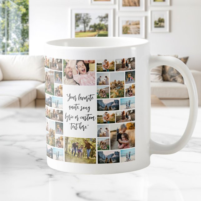 Taza De Café Cita personalizada de 34 fotos Colaje (Subido por el creador)