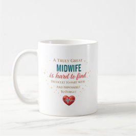 Taza De Café Cita Personalizada de Agradecimiento a la Partera