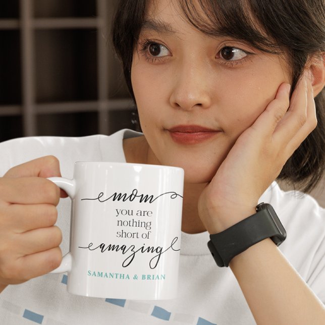 Taza De Café Cita personalizada de la madre (Subido por el creador)