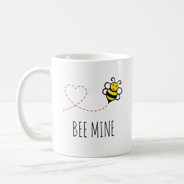 Taza De Café Cita personalizada de San Valentín - Personalizado (Izquierda)