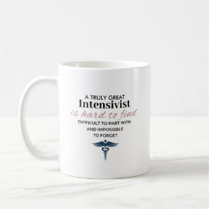 Taza De Café Cita personalizada genial para intensivista