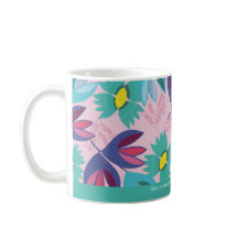cita personalizado floral verde crocus moderno fem