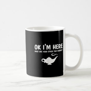 Taza De Café Cita Recogida Graciosa Diciendo Que Ok Me Haces Aq