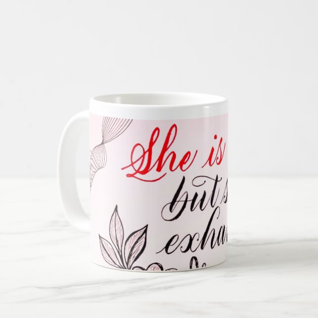 Taza De Café Cita reflexiva (Anverso izquierdo)