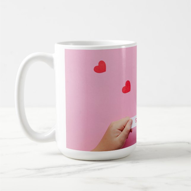 Taza De Café Cita romántica de amor - regalo perfecto para pare (Izquierda)