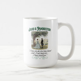 Taza De Café Cita Romántica de Jane & Rochester Thornfield Hall