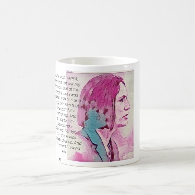 Taza De Café Cita rosa de Fiona (Centro)